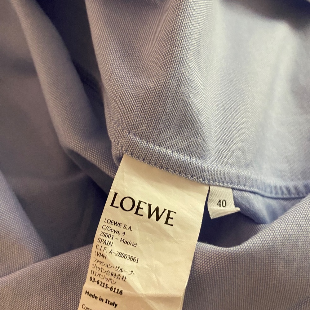 Loewe Cotton Button Up Shirt - Picture 12 of 12